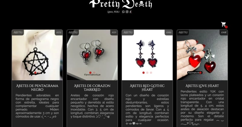Gothic Shop - PrettyDeath project image